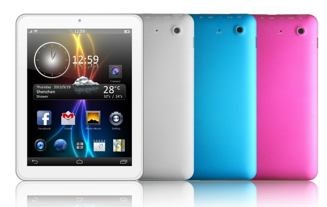8inch tablet pc with A20 dual core CPU,1GB DDR3,HDMI