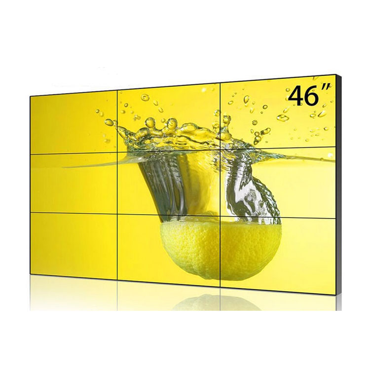 3.5mm bezel 500nits 46inch Ultra-narrow LCD Video Wall