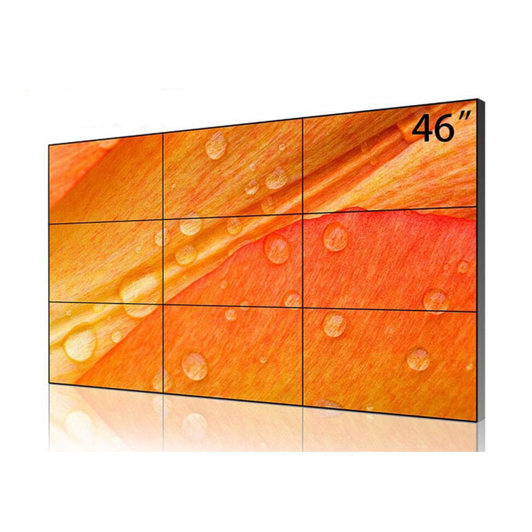 0.88mm bezel 500nits 46inch Ultra-narrow LCD Video Wall